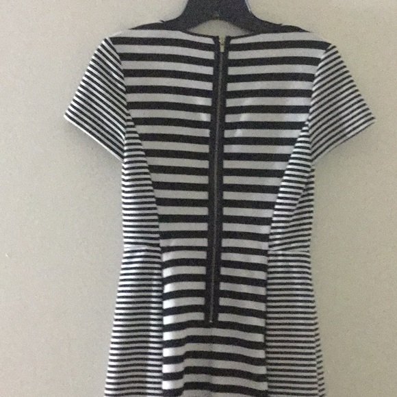 Black and white stripe dress. - Picture 5 of 6